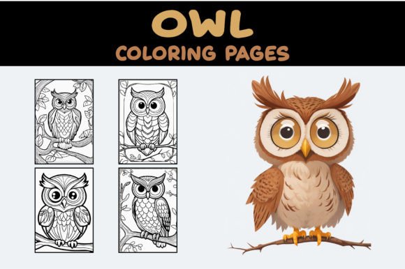 Cartoon Owl Coloring Pages: A Designer's Creative Asset