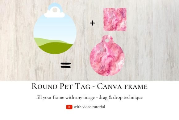 Crafting Unique Pet Branding with a Canva Frame