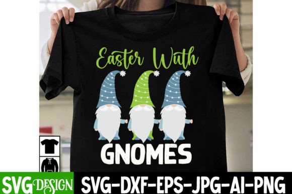 Elevate Your Easter Designs with Charming Gnome SVG Cut Files