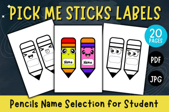 Pencils Name Selection for Student: Elevating Classroom Engagement