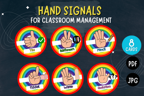 Visual Communication: Classroom Hand Signals as Design Assets